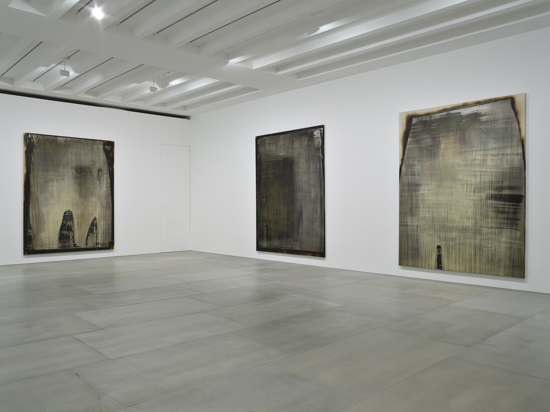 Michael Joo, Untitled (Radiohalo 1), Untitled (Radiohalo 2), Untitled (Radiohalo 3), installation view, 2016, Courtesy the artist and BlainSouthern
