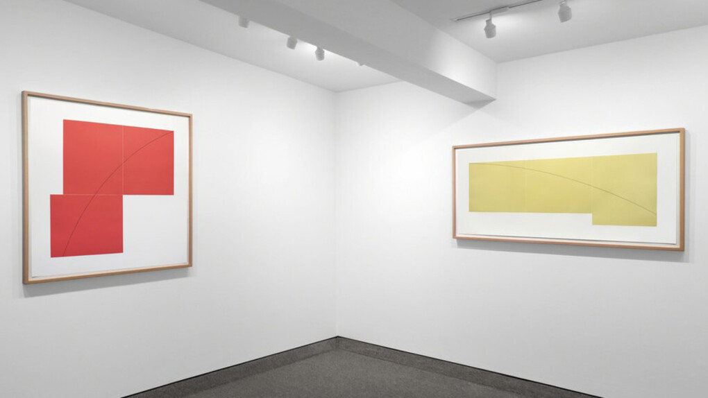 Robert Mangold. Courtesy of Krakow Witkin Gallery