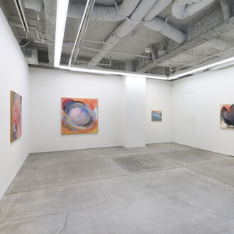 Sigrid Sandström, Dusk, exhibition view. Courtesy of Galerie Perrotin 