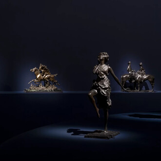 Paul Troubetzkoy, Sculptor (1866 -1938), exhibition view. Courtesy of Musée d’Orsay