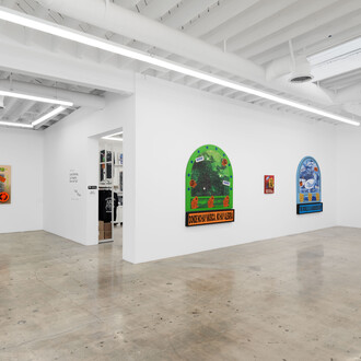 Paul Flores, Good morning Los Angeles, how are you? Exhibition view. Courtesy of Control Gallery