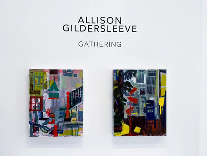 Allison Gildersleeve, Gathering, exhibition view. Courtesy of Upsilon Gallery