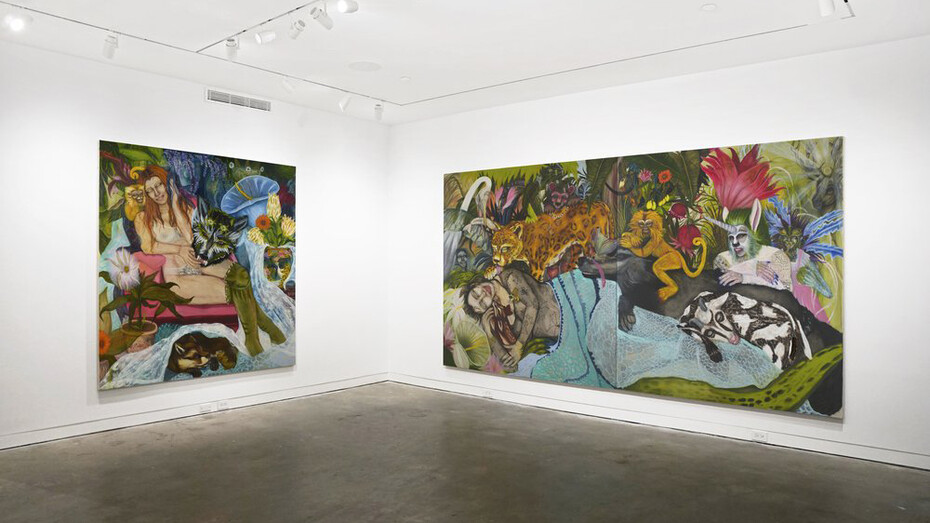 Lydia Maria Pfeffer, a loving kind of dream, exhibition view. Courtesy of Lydia Maria Pfeffer