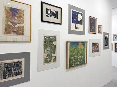 Leslie Laskey, installation view. Courtesy of Bruno David