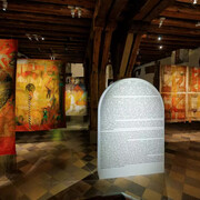 Georgs Barkāns, Shelter for the unicorn, exhibition view. Courtesy of Museum of Decorative Arts and Design 