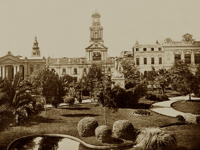 La Plaza de Srmas en 1906