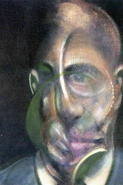 Francis Bacon - Portrait of Michel Leiris
