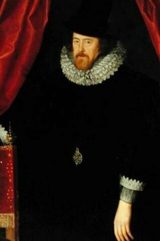 Retrato de Francis Bacon, William Larkin, 1617