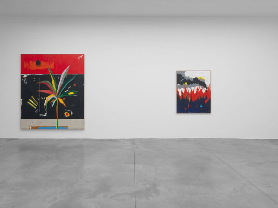 Harold Ancart, Exhibition view. Courtesy of Xavier Hufkens