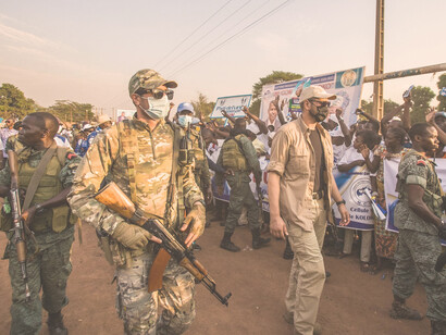 Mercenarios del grupo Wagner en África central