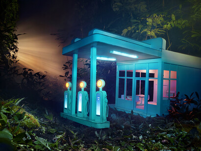 David LaChapelle, Gas 76, 2012, Epreuve chromogène, 127 x 169 cm/ 50 x 67 in./ Édition de 3 + 2 E.A, © David LaChapelle, Courtesy Galerie Daniel Templon, Paris & Brussels