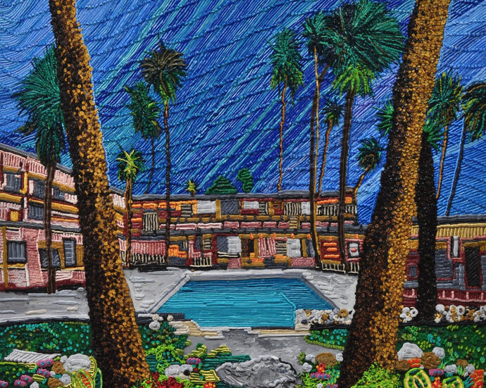 Poolside. Courtesy of Craig Krull Gallery