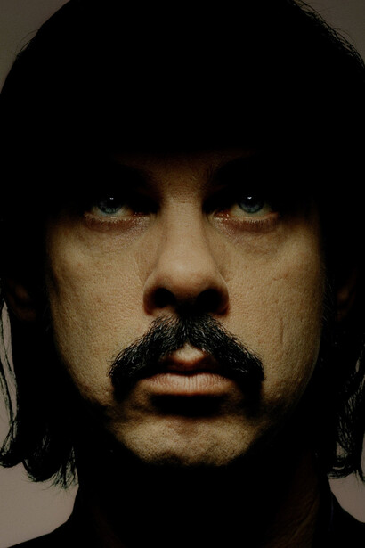 Nadav Kander. Nick Cave, London, England, 2008. Courtesy of Fahey/Klein Gallery