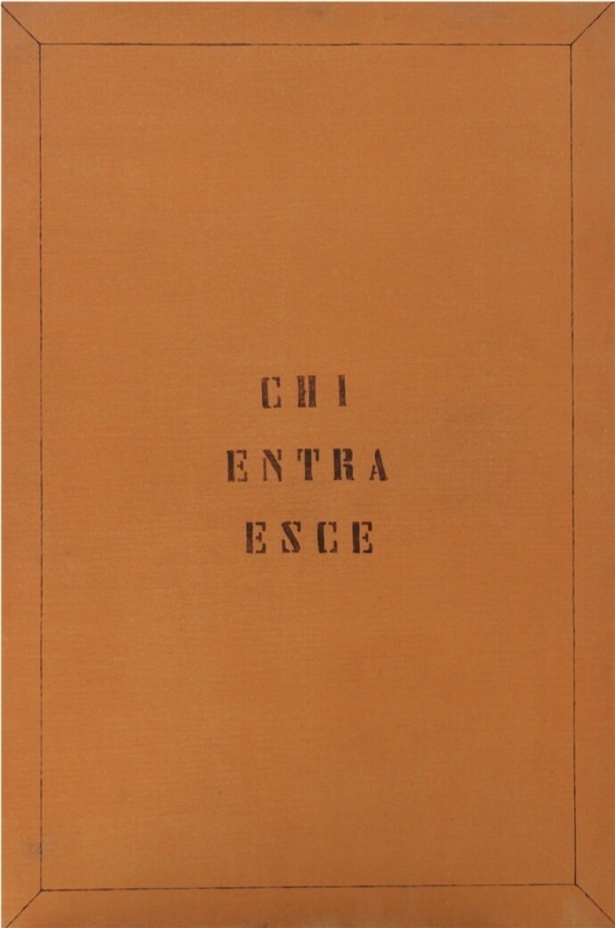Vincenzo Agnetti, feltro