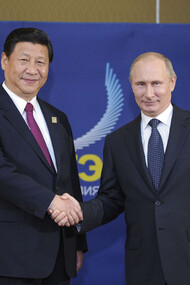 Xi Jinping e Vladimir Putin