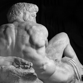 Michelangelo imperfect, artwork in exhibition. Courtesy of Statens Museum for Kunst 