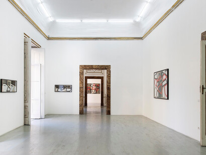 David Tremlett, Form & Rhythm, partial view of the exhibition, May 2015