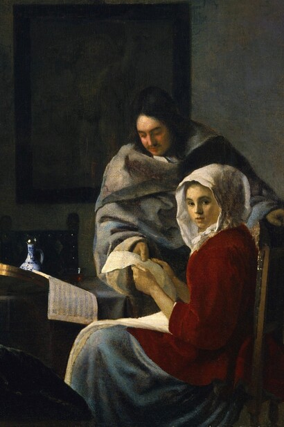 "Concerto Interrotto", 1658-1661 circa, Jan Vermeer, Frick Collection, New York, USA
