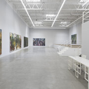 Doron Langberg, Landscapes, exhibition view. Courtesy of Jeffrey Deitch