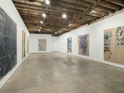 Nick Goss
Bluing, 9 January - 21 February 2016 
installation view, Simon Preston Gallery, New York
