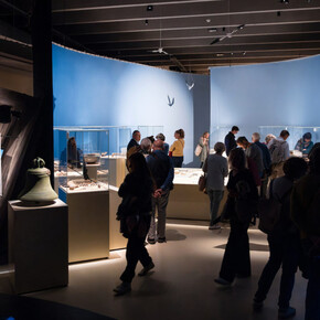 L’île de sable, ausstellungsansicht. Mit freundlicher genehmigung von Laténium