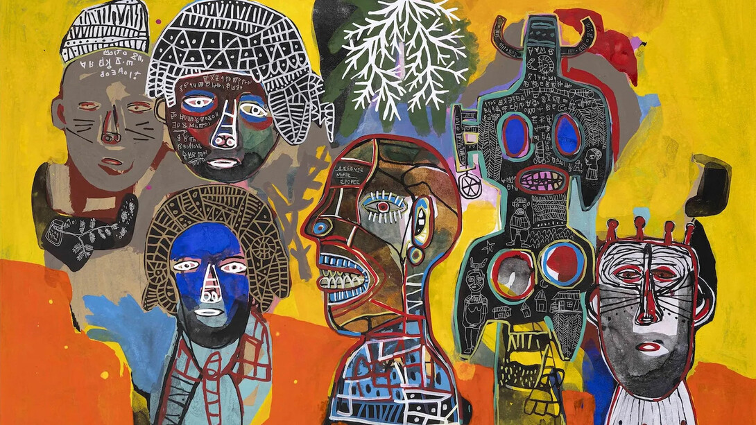 Hako Hankson, Présences immémoriales (detail). Courtesy of L’Atelier 21