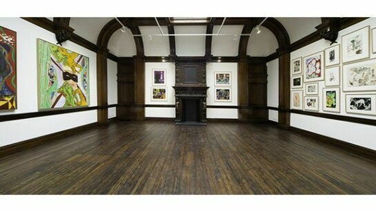 Peter Doig, Winter Garden Installation view, Courtesy Michael Werner Gallery, New York and London