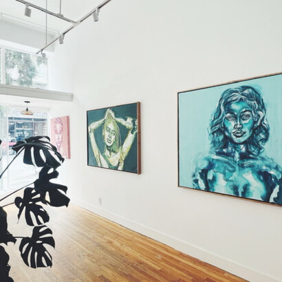 Taylor Smalls, Flowstate, installation shot. Courtesy of the artist and Legion Projects, San Francisco