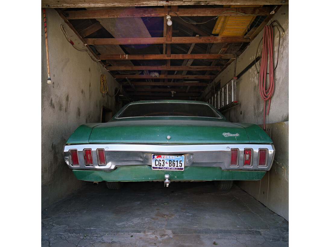 Allison V. Smith, Parked, May 2011. Marfa, Texas, 2012, Chromogenic color photograph