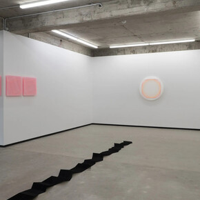Kāryn Taylor, Cosmic mind, quantum field, exhibition view. Courtesy of Jhana Millers Gallery
