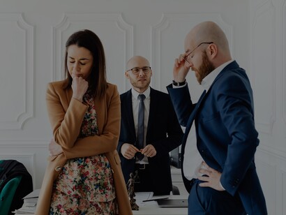 Casal se desentende em terapia