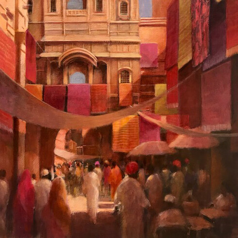 Lincoln Seligman, Jaisalmer 2. Courtesy of Osborne Studio Gallery