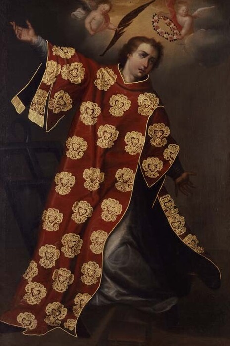 Anónimo, San Lorenzo, s. XVII (fines) - s. XVIII (inicios). Cortesía del Museo Pedro de Osma