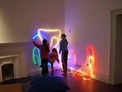 Light Rhythms, Installation view Irish Museum of Modern Art, 2014