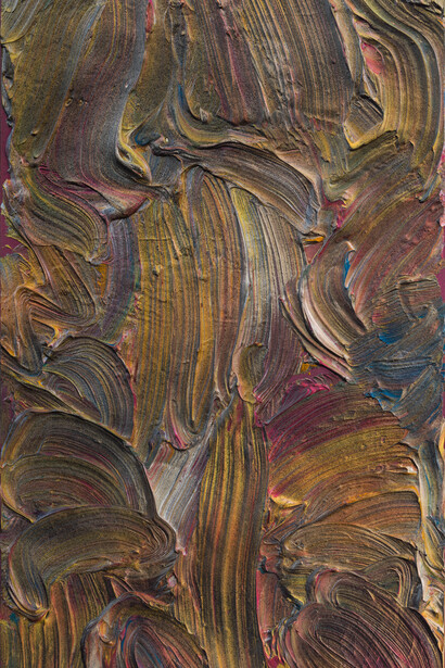 Jules Olitski, Sun throne, 1991. Avec l'aimable autorisation de la Galerie Templon