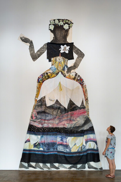 Paula Wilson, Spread Wild. Courtesy of Smack Mellon