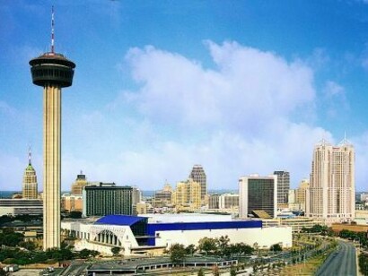 San Antonio Skyline and view of the town