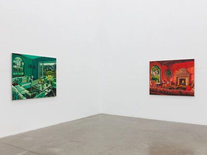 Brittany Fanning, Either here or there, exhibition view. Courtesy of Ochi