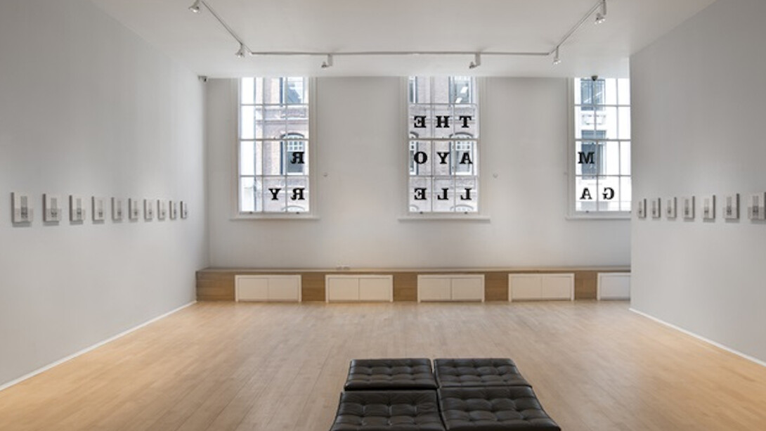Peter Dreher, Exhibition view. Courtesy of The Mayor Gallery