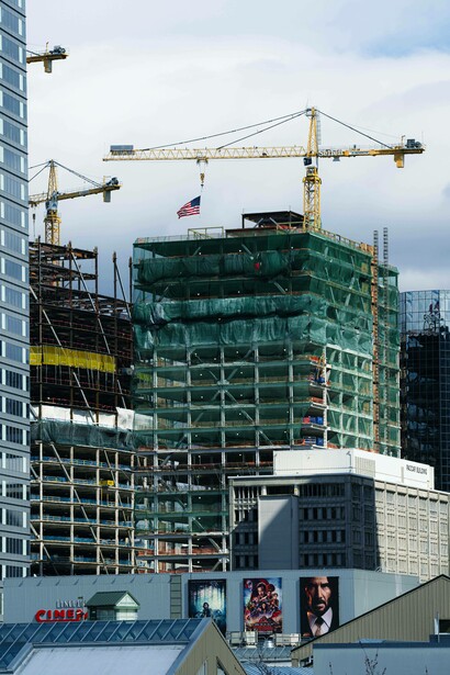 Grattacieli in costruzione negli Stati Uniti
