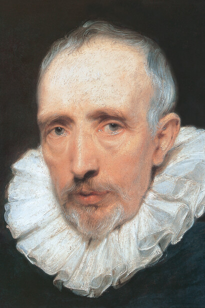 Van Dyck, Anthony - Cornelis van der Geest, 1620. Öl auf Eichenholz, 37,5 x 32,5 cm. National Gallery, London.