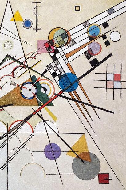 Wassily Kandinsky, Composición VIII (detalle), 1923