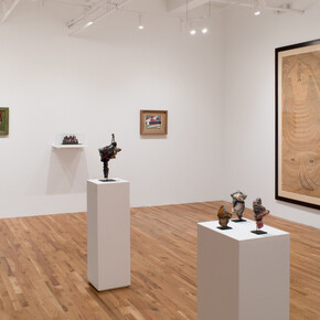 Various artists, And behold a door was opened, exhibition view. Courtesy of Fleisher/Ollman Gallery