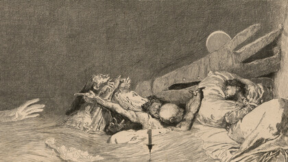 Max Klinger, "Un guanto" (1881)