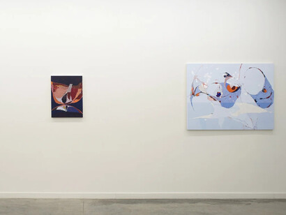 Joseph Hart, Songs against themselves, exhibition view. Courtesy of Romer Young Gallery