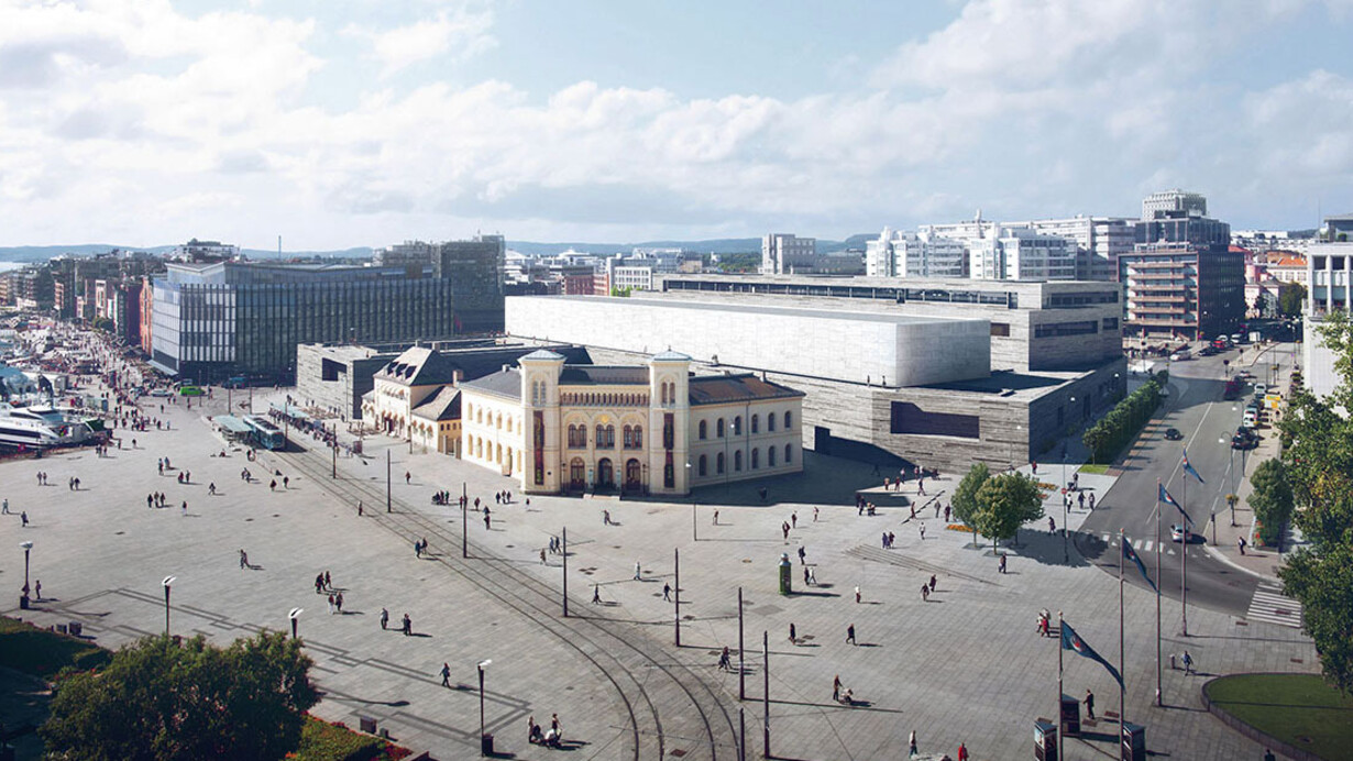 The new National Museum. Courtesy of The National Gallery