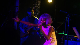 Jojo Abot performing at Globalfest during APAP 2017. Photo: Catalina Maria Johnson
