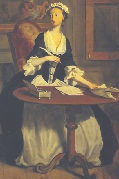Mr B. Finds Pamela writing, by Joseph Highmore 1692–1780