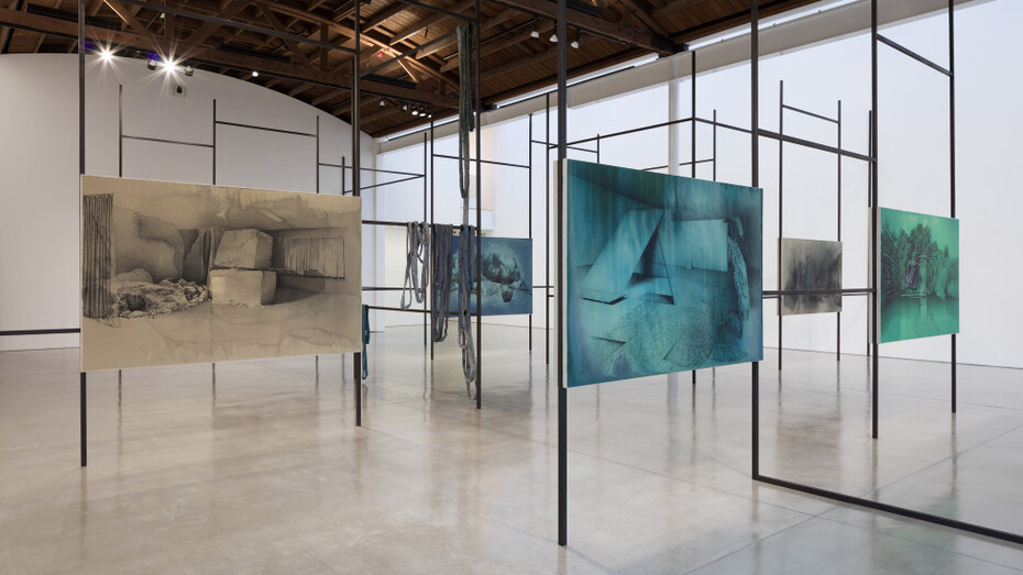 On the Eve of Never Leaving. Courtesy of Gagosian 