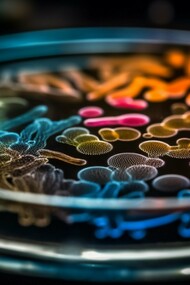 Colorful microbial colonies reveal the hidden intelligence and cooperation that shape every ecosystem